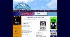 Desktop Screenshot of fishingreportsnow.com