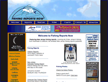 Tablet Screenshot of fishingreportsnow.com